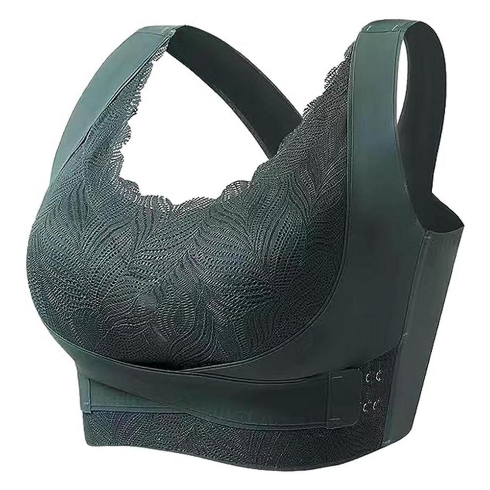 Wireless Support Bra Embossed Leaf Pattern Design - Product detail 8