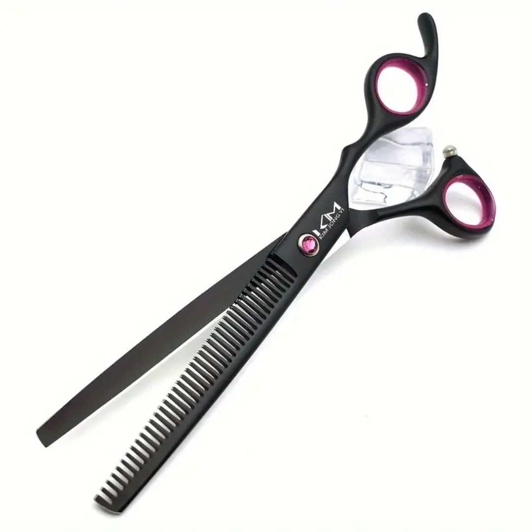 Professional Pet Grooming Kit Premium Stainless Steel Scissors Set - Detailed view