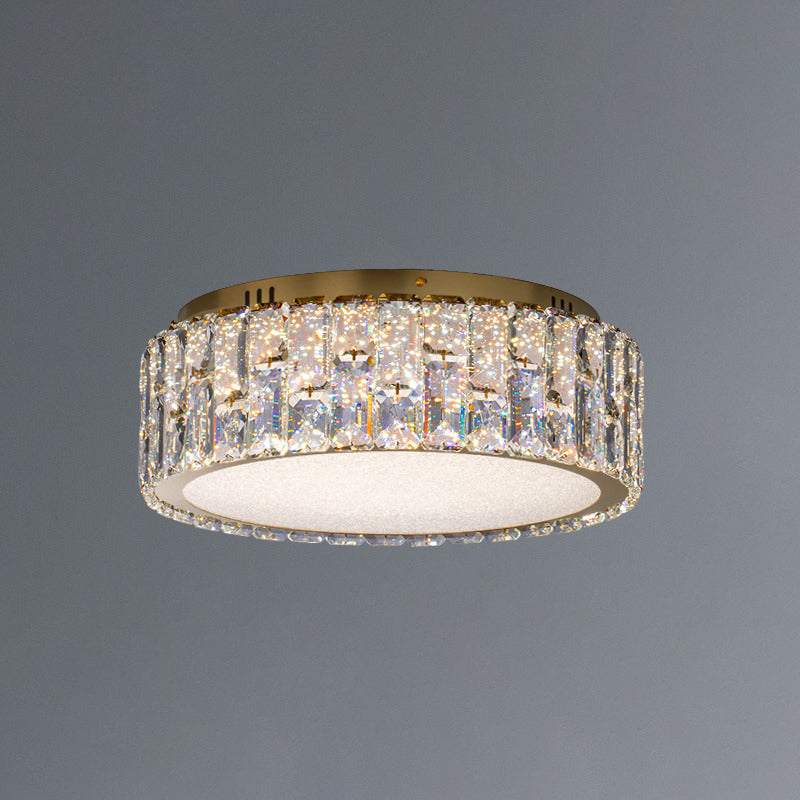 Crystal Ceiling Light Modern Gold Rim Design - Product detail 33