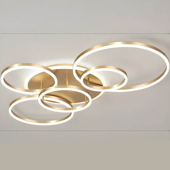 Modern Ceiling Light Interlocking Ring LED Design - Product detail 15