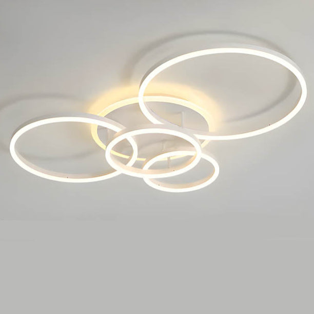 Modern Ceiling Light Interlocking Ring LED Design - Product detail 16