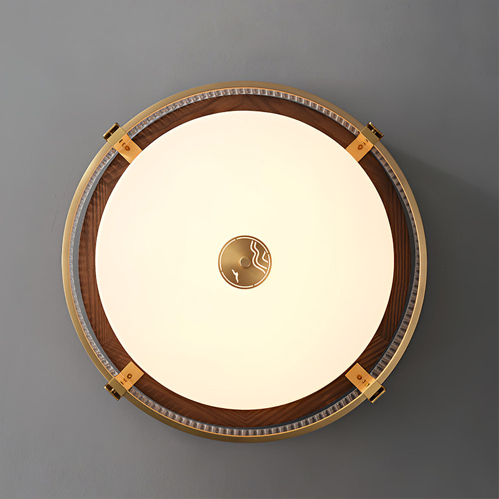 Modern Ceiling Light Brass Frame With Acrylic Shade - Product detail 10