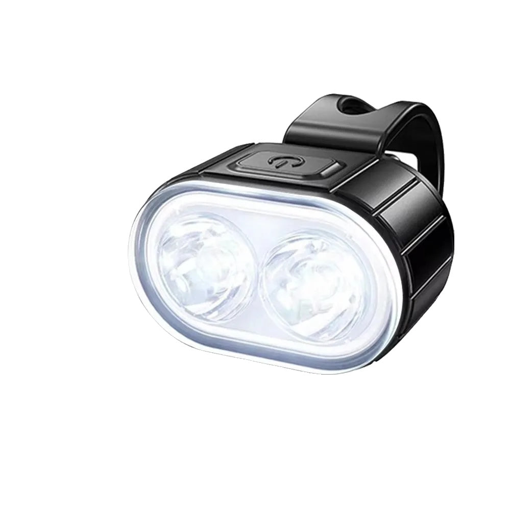 USB Rechargeable Bike Light Set  Front  Rear LED Safety Lights - Detailed view