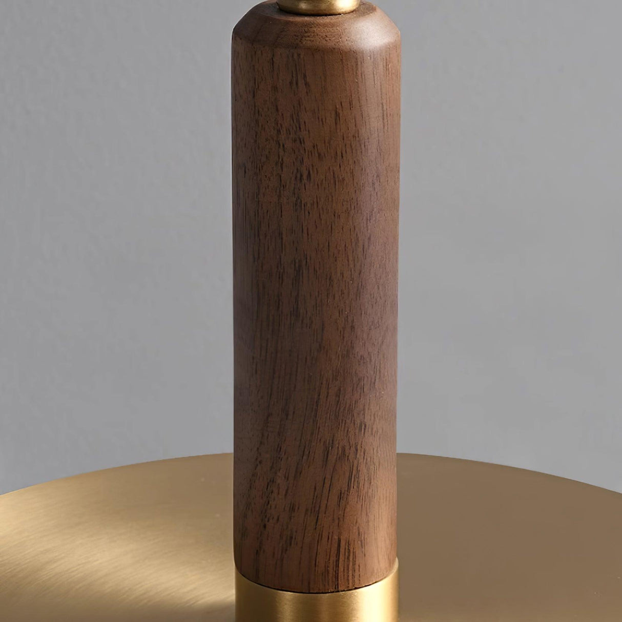 Modern LED Table Lamp Glass Dome With Wood Accent - Product detail 26