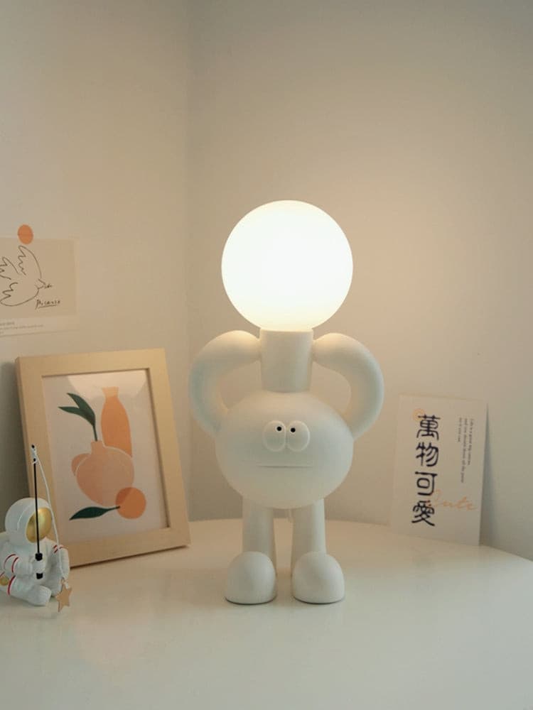 Modern Robot Table Lamp Whimsical Kids Room Lighting - Product detail 25