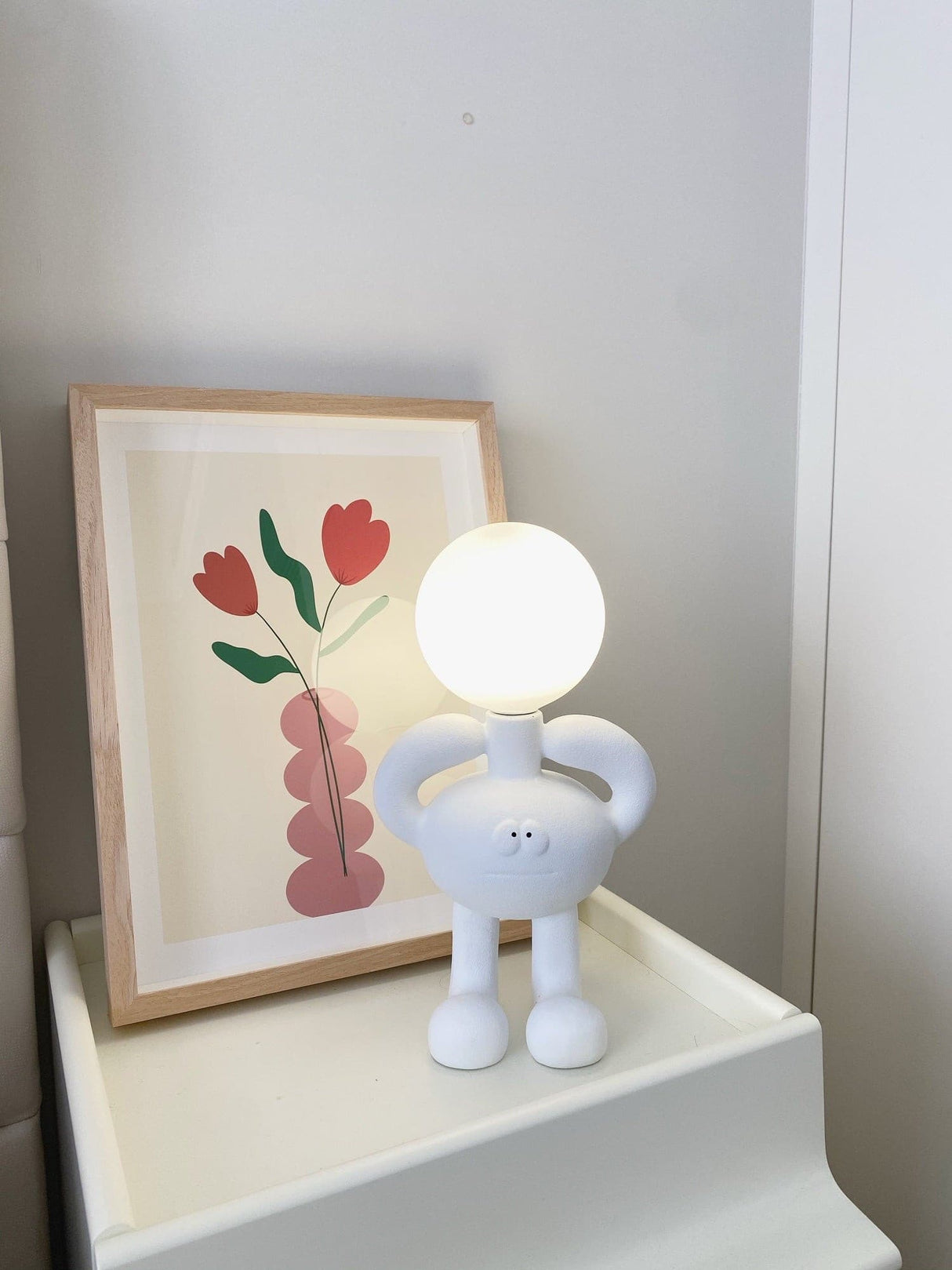 Modern Robot Table Lamp Whimsical Kids Room Lighting - Product detail 26