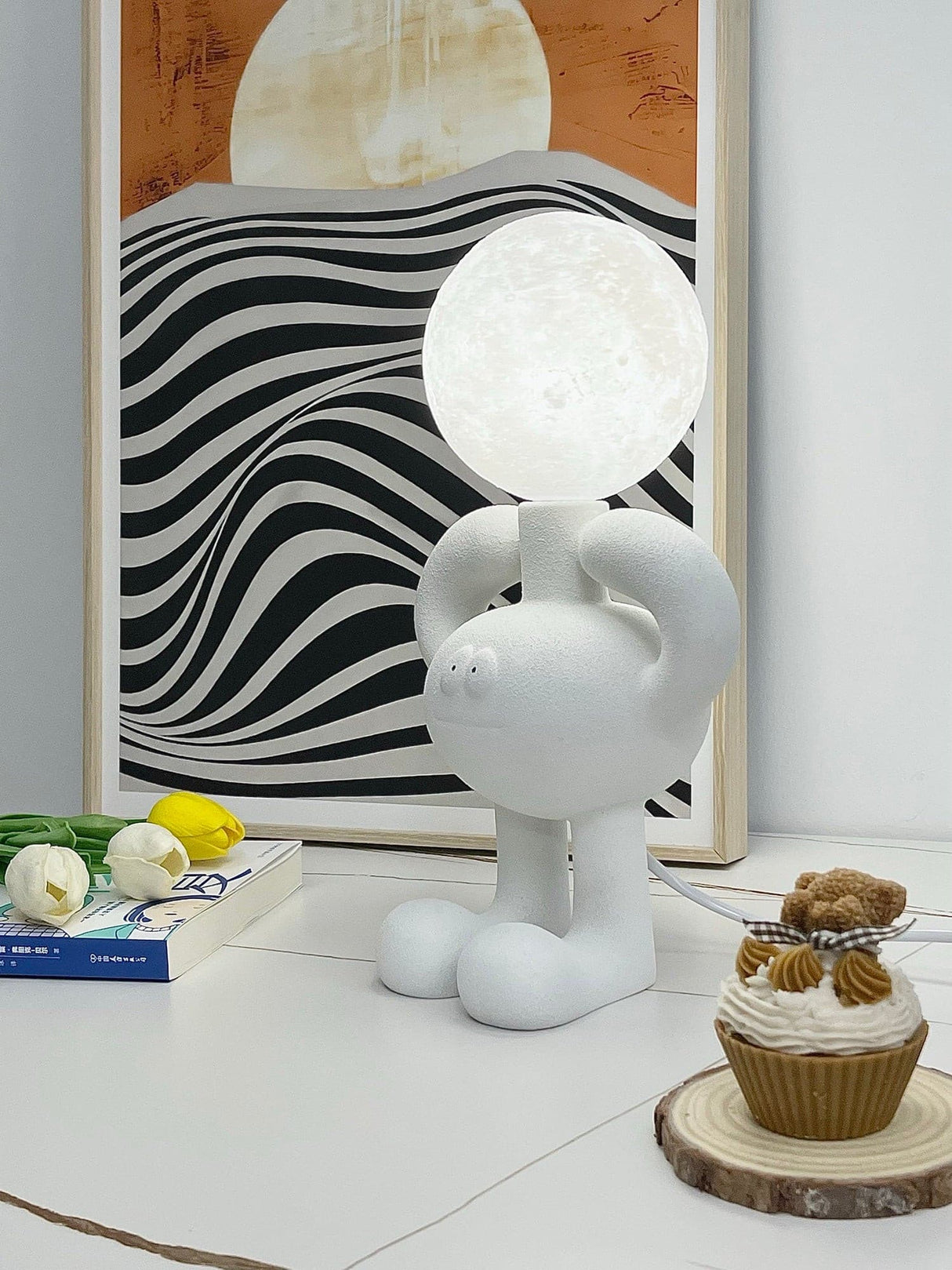 Modern Robot Table Lamp Whimsical Kids Room Lighting - Product detail 31