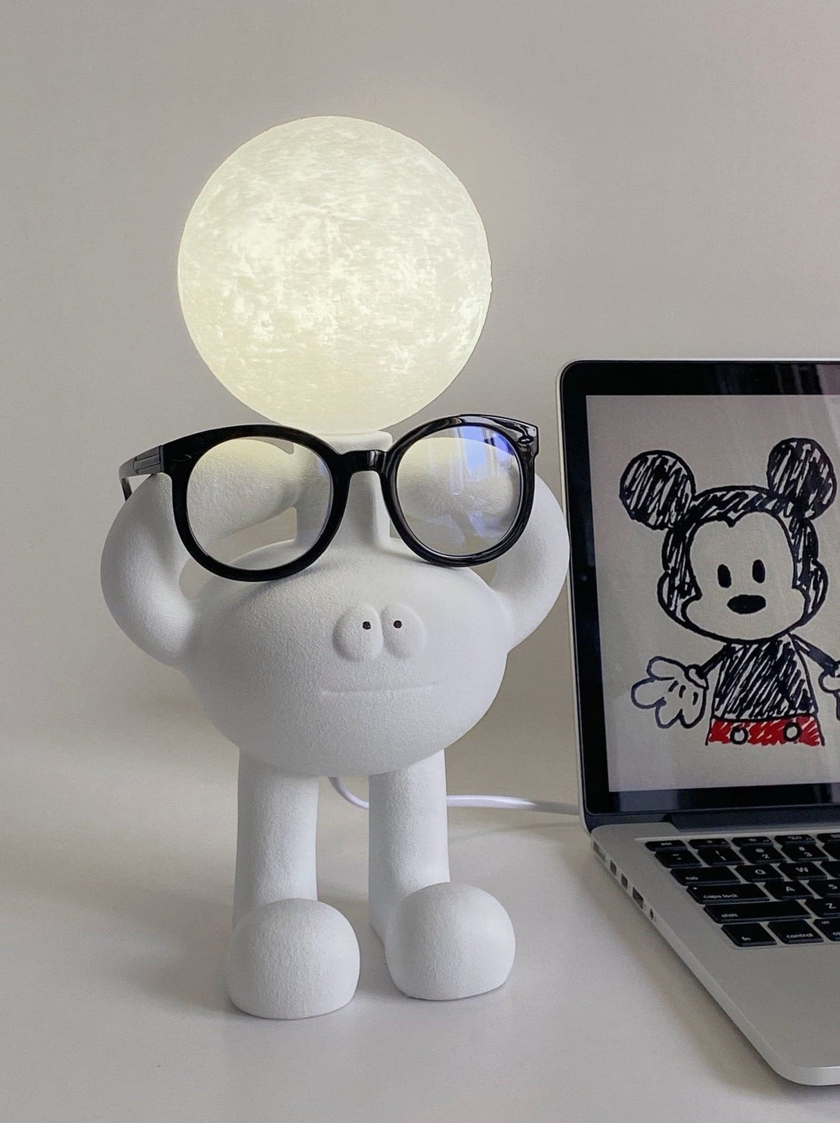 Modern Robot Table Lamp Whimsical Kids Room Lighting - Product detail 34