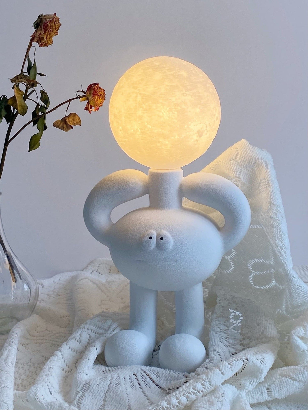Modern Robot Table Lamp Whimsical Kids Room Lighting - Product detail 35