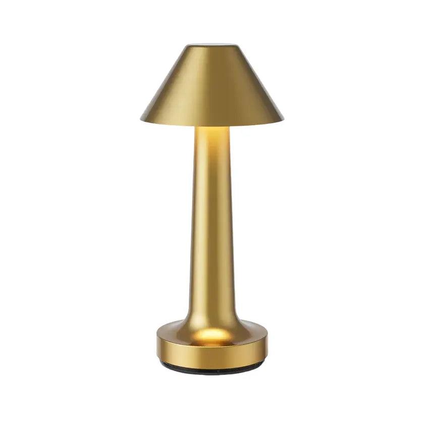 Modern Table Lamp Brushed Gold LED Design - Product detail 20