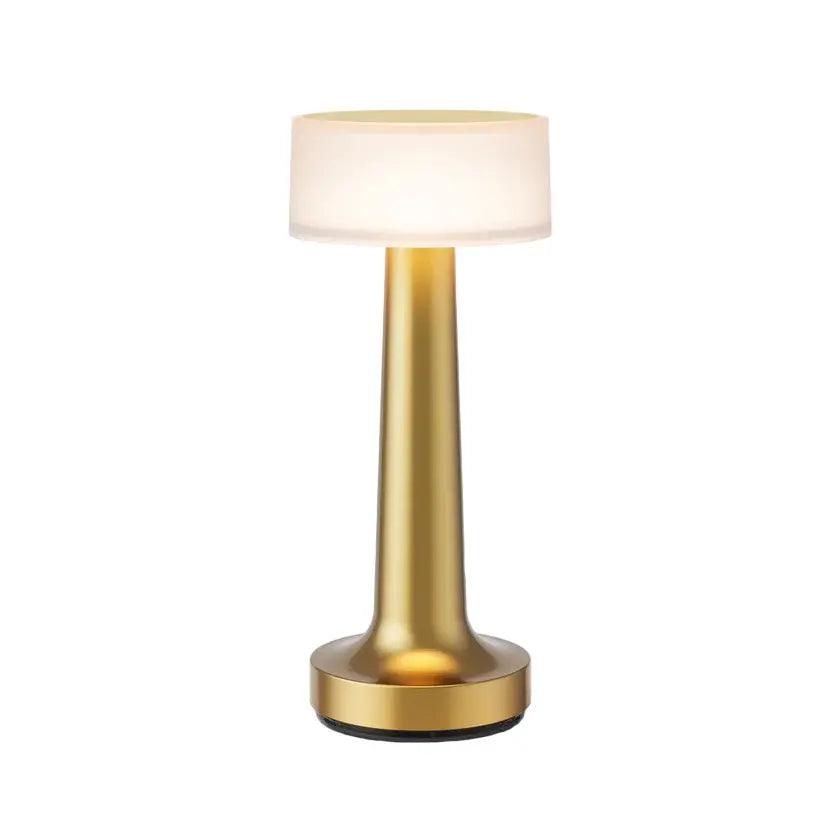 Modern Table Lamp Brushed Gold LED Design - Product detail 18