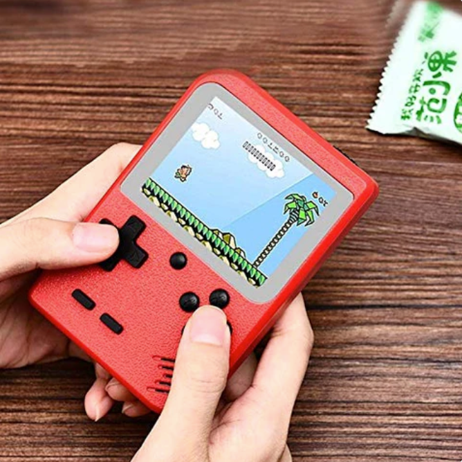 Retro Gaming Console 400 Classic Games Portable Device - Detailed view