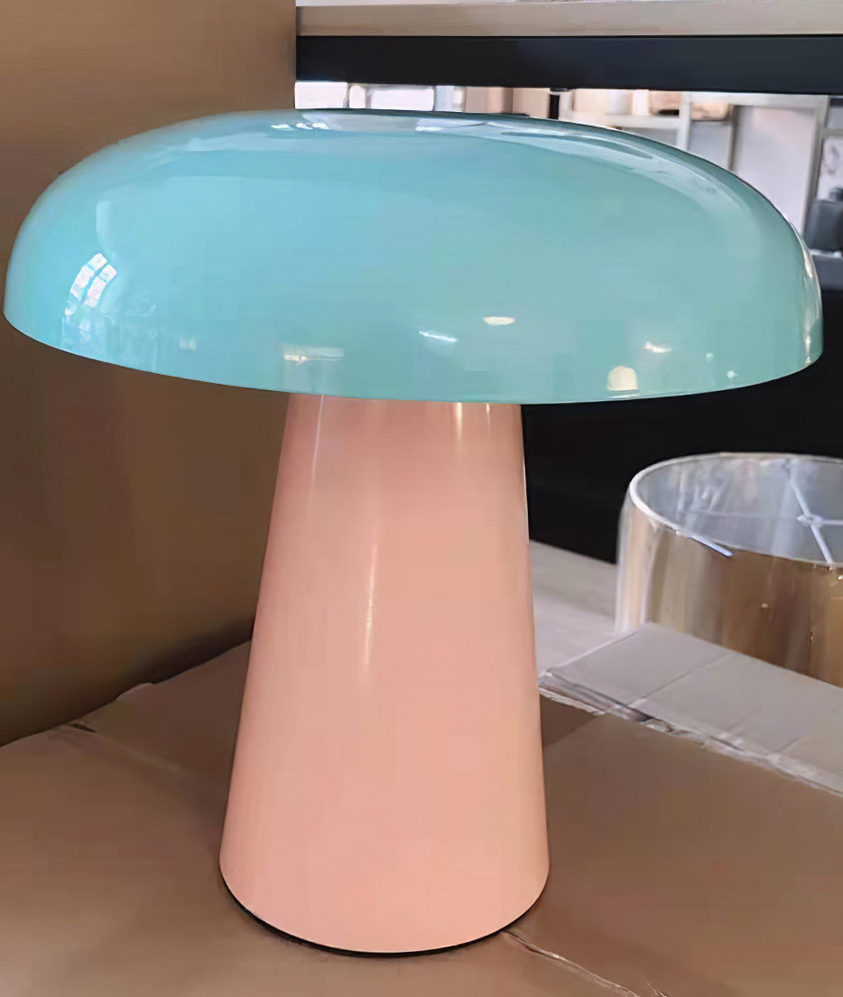 Modern Table Lamp Mushroom Shape Metal Design - Product detail 4