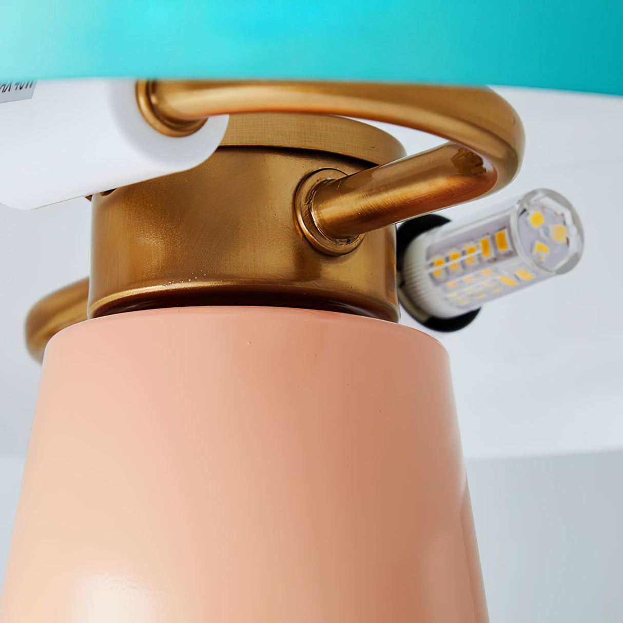 Modern Table Lamp Mushroom Shape Metal Design - Product detail 5