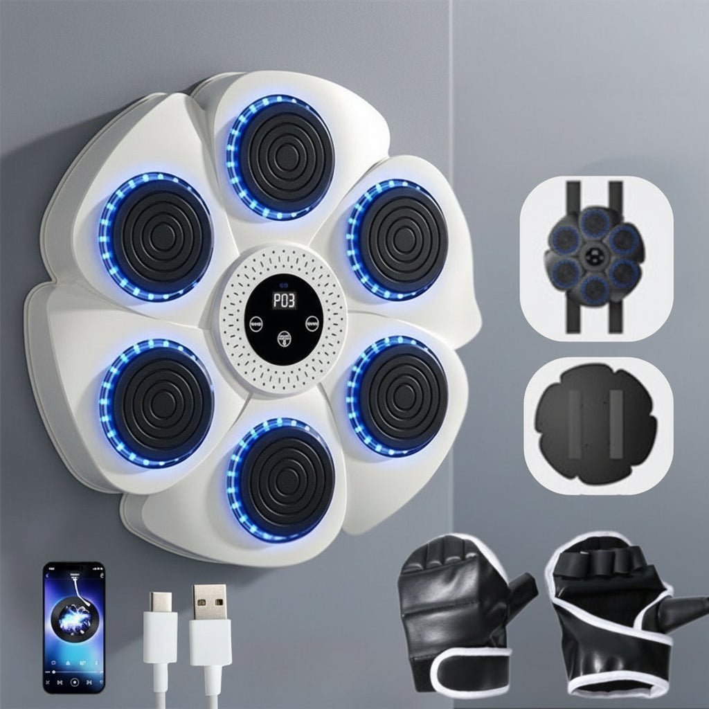 Smart Boxing Machine Interactive Training with Music LED Lights - Product detail 8