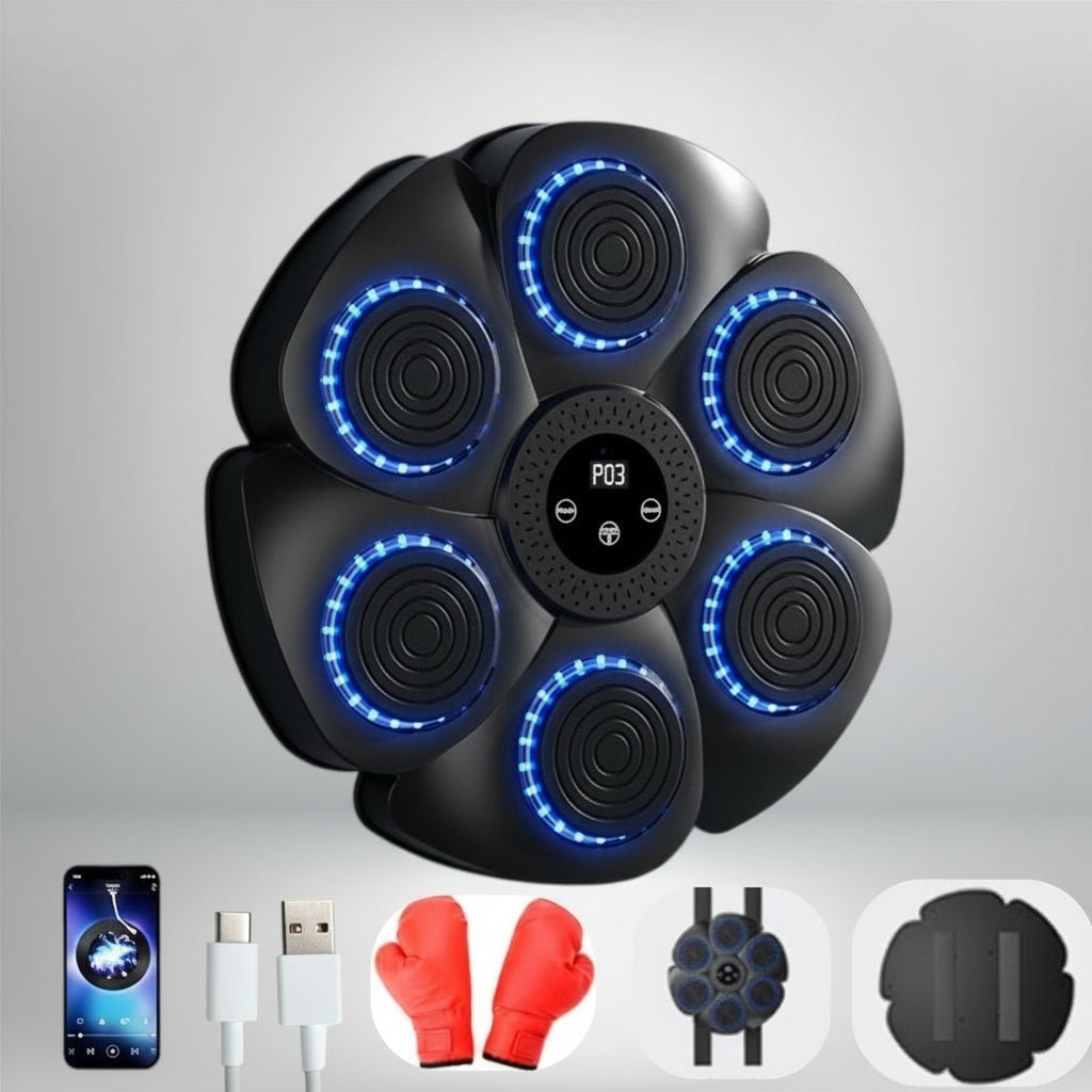 Smart Boxing Machine Interactive Training with Music LED Lights - Product detail 9