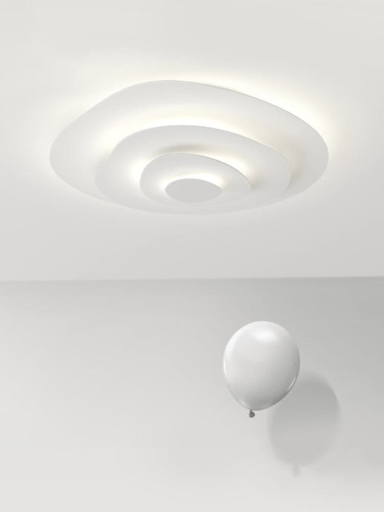 Modern Spiral Ceiling Light Layered Wave Design - Product detail 7