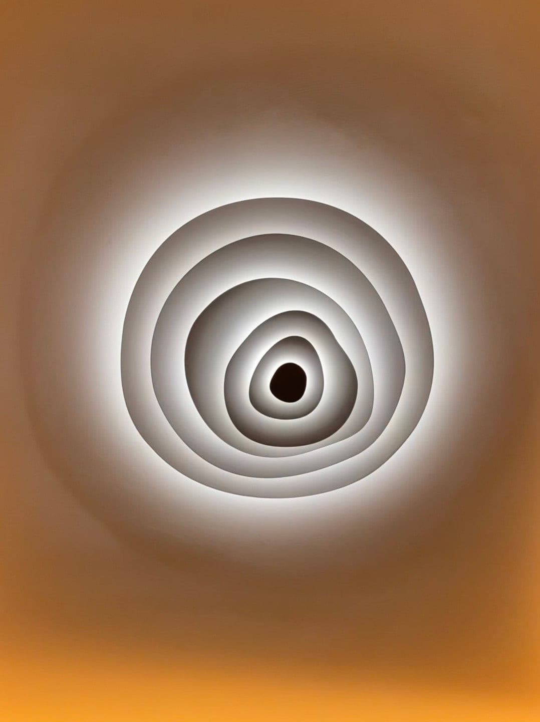 Modern Spiral Ceiling Light Layered Wave Design - Product detail 12