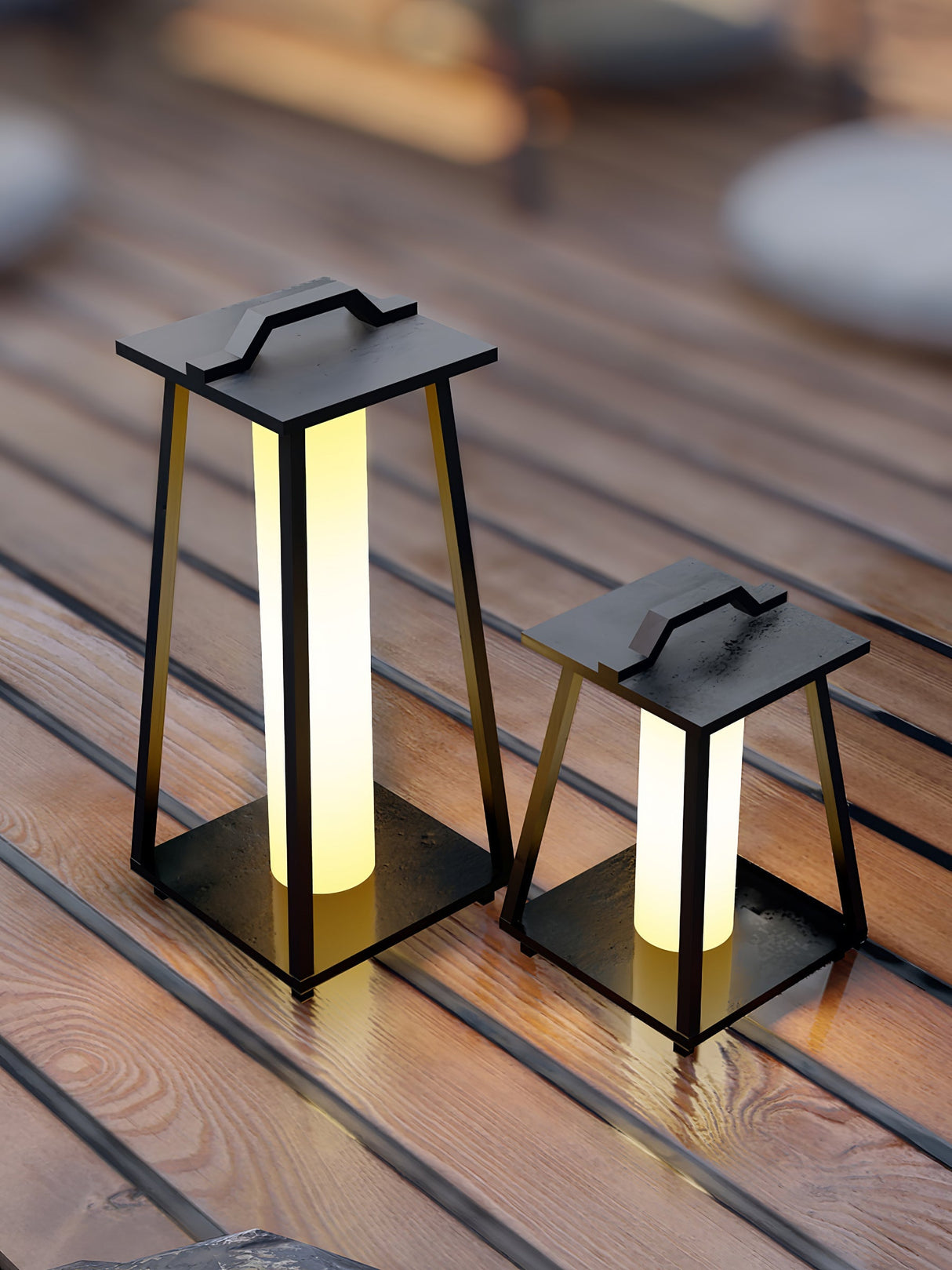 Modern Outdoor Lantern Portable LED Garden Light - Product detail 16