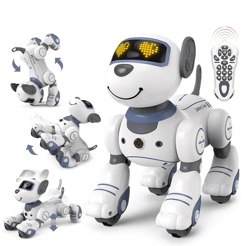 Interactive Robot Dog Toy Voice Controlled Programmable Pet - Detailed view