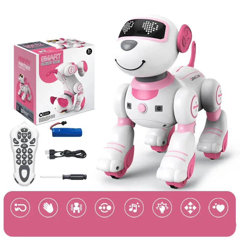 Interactive Robot Dog Toy Voice Controlled Programmable Pet - Product example