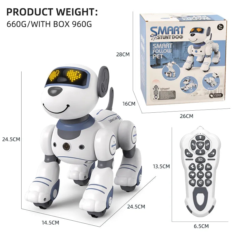 Interactive Robot Dog Toy Voice Controlled Programmable Pet - Product detail 7