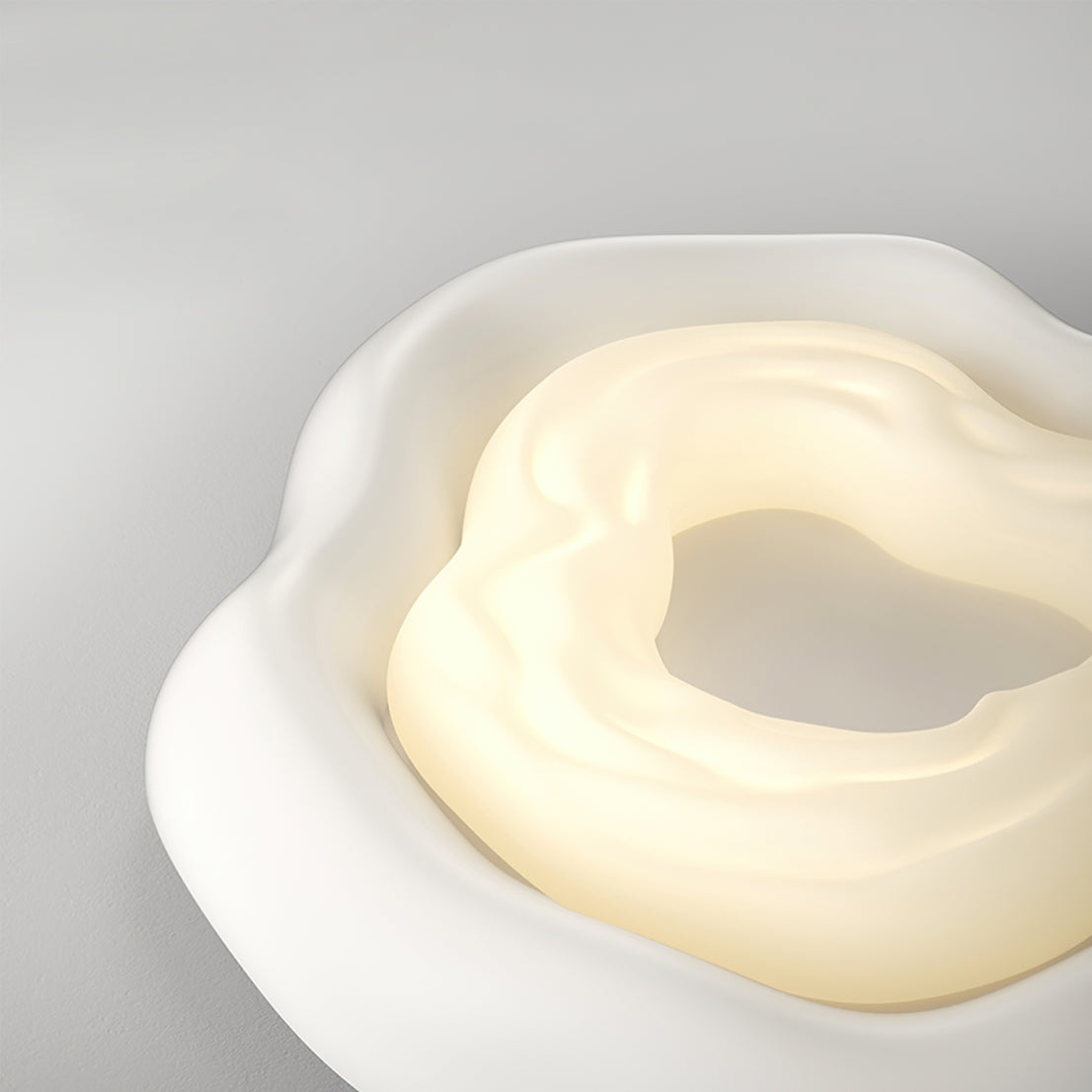 Modern Floral Ceiling Light Layered Rose Design - Product detail 9