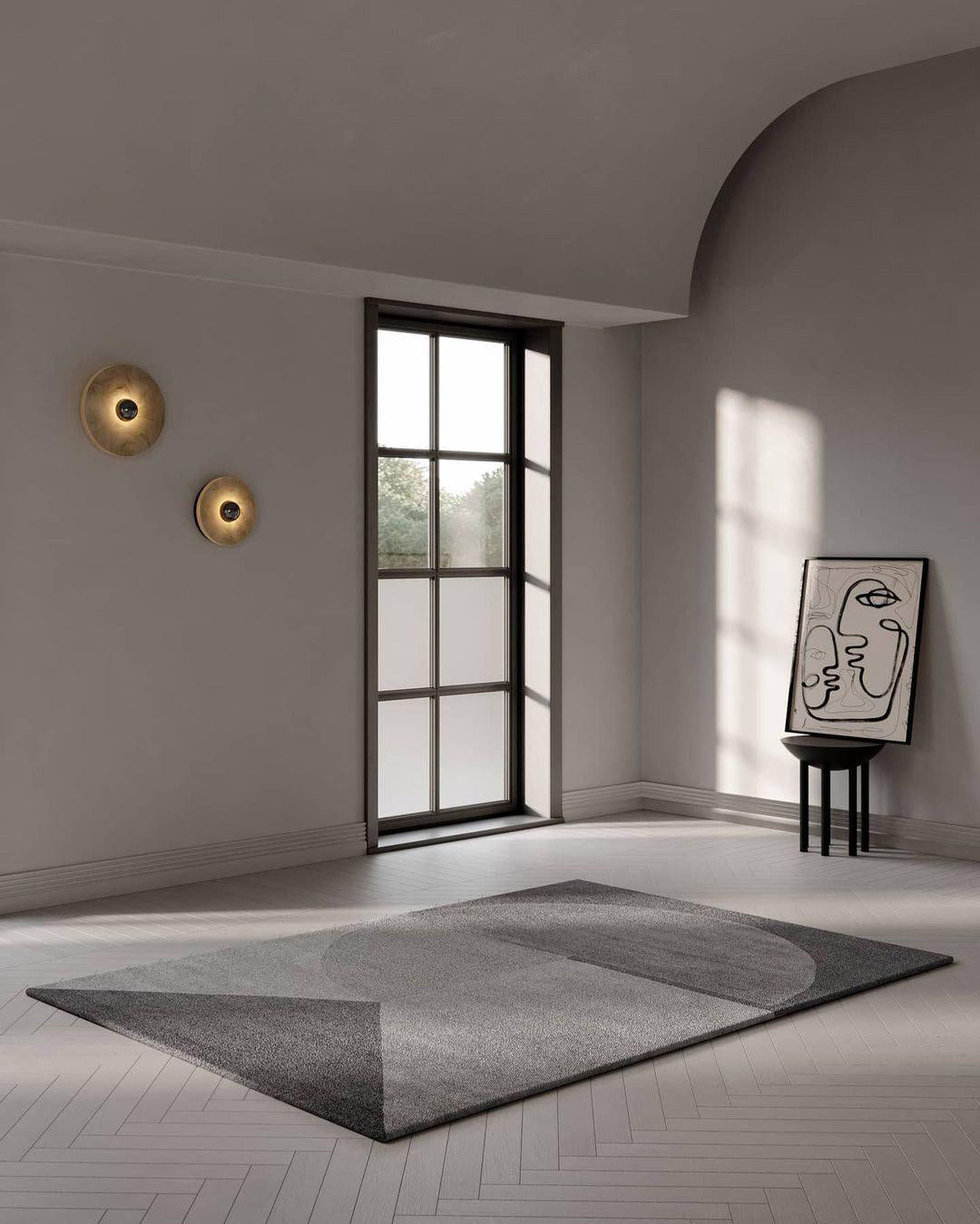 Modern Marble Wall Light Circular Alabaster Disc Design - Product detail 12