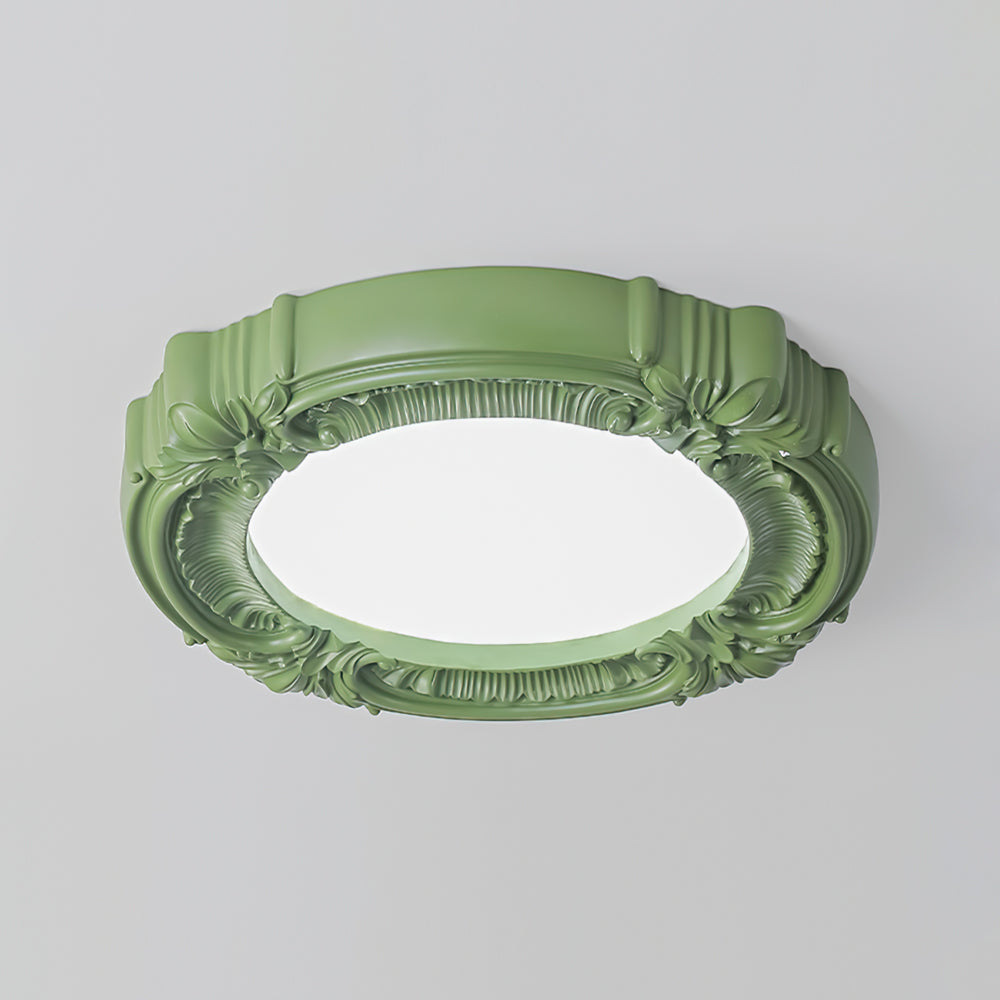 Victorian Ceiling Frame  Ornate Floral Relief Design - Product detail 17