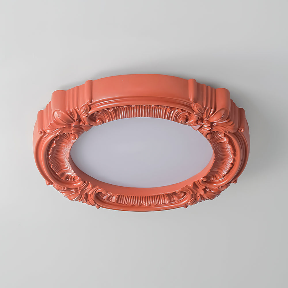 Victorian Ceiling Frame  Ornate Floral Relief Design - Product detail 16