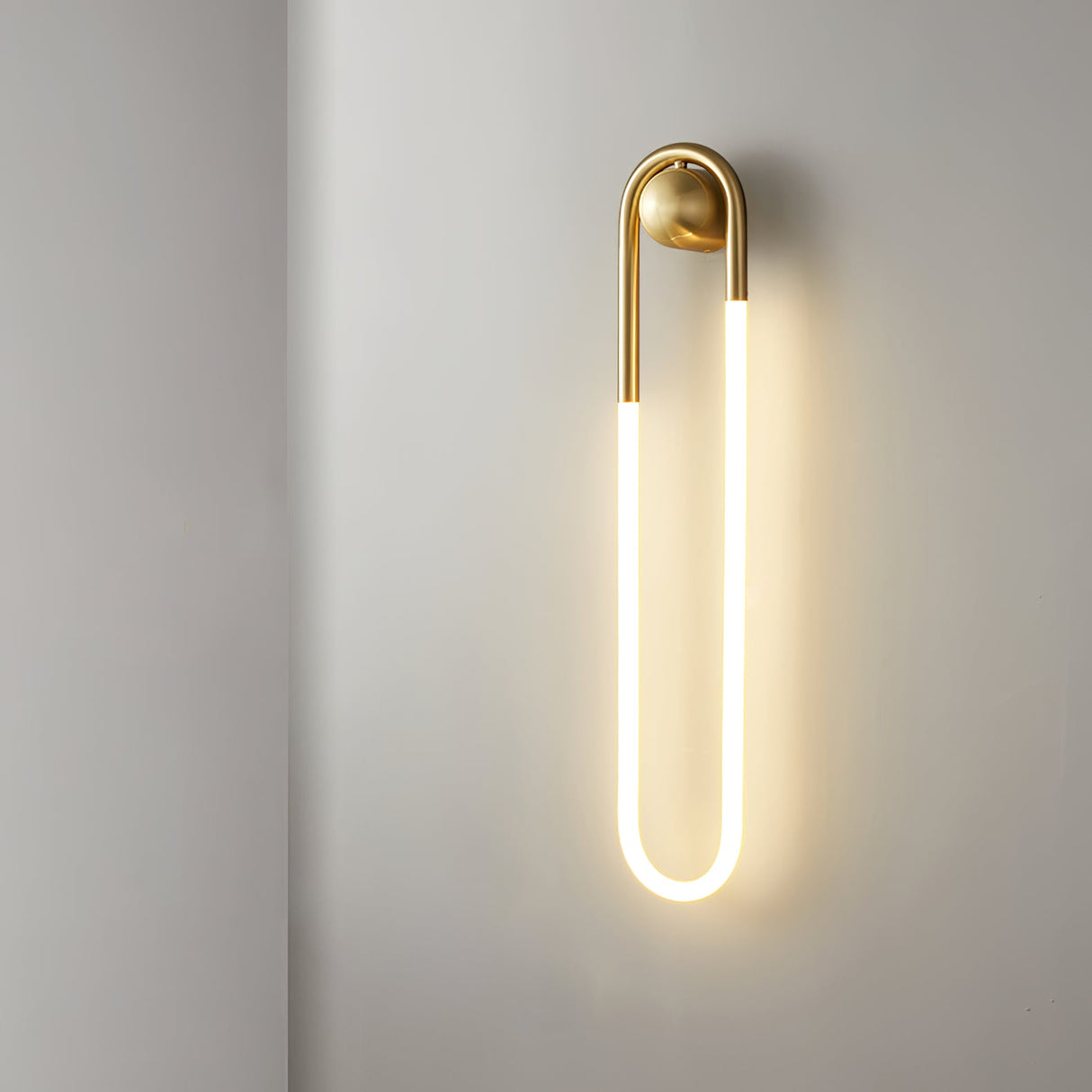 Modern LED Wall Light Gold Curved Design - Product detail 11