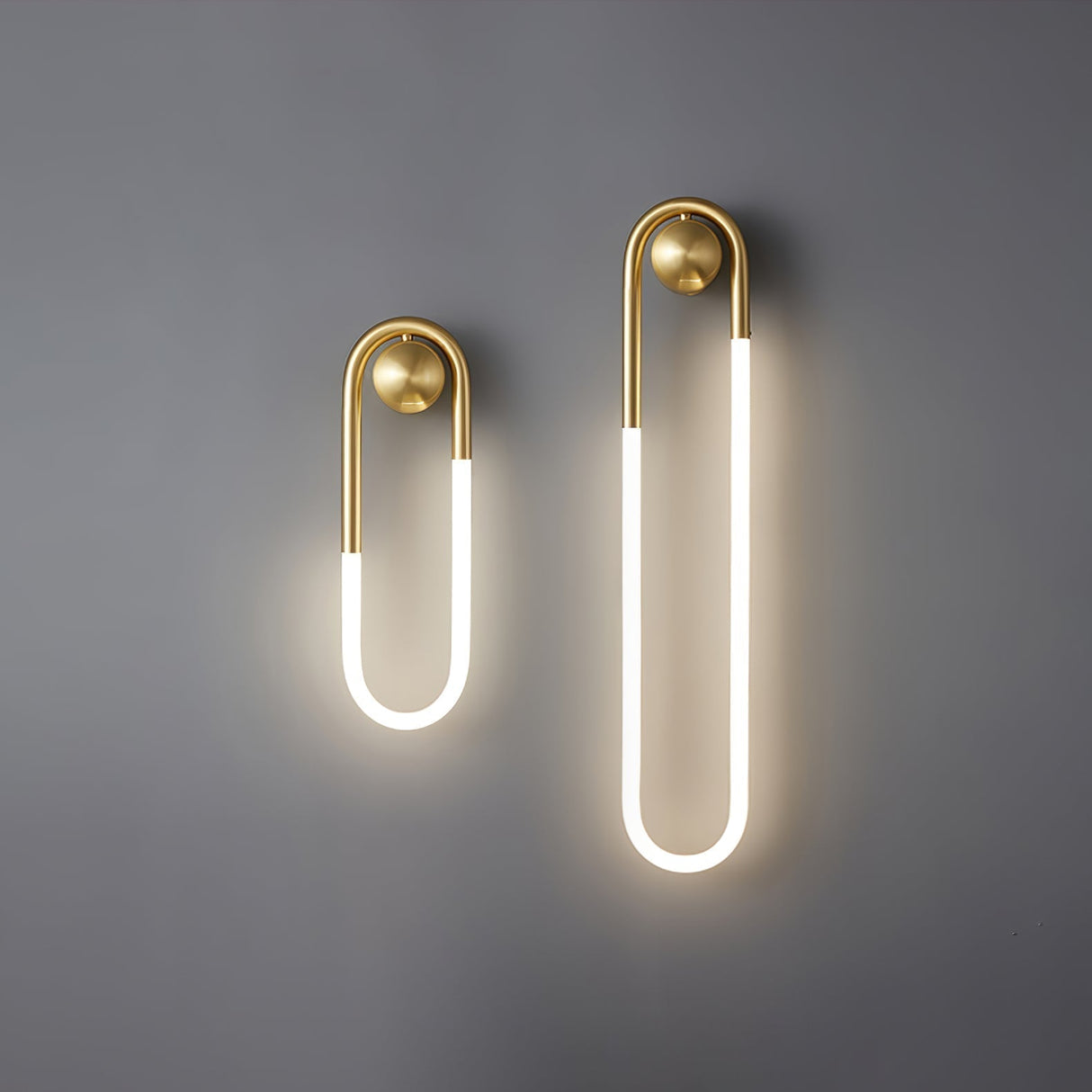 Modern LED Wall Light Gold Curved Design - Product detail 7