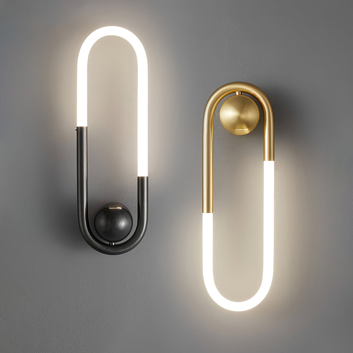 Modern LED Wall Light Gold Curved Design - Product detail 20