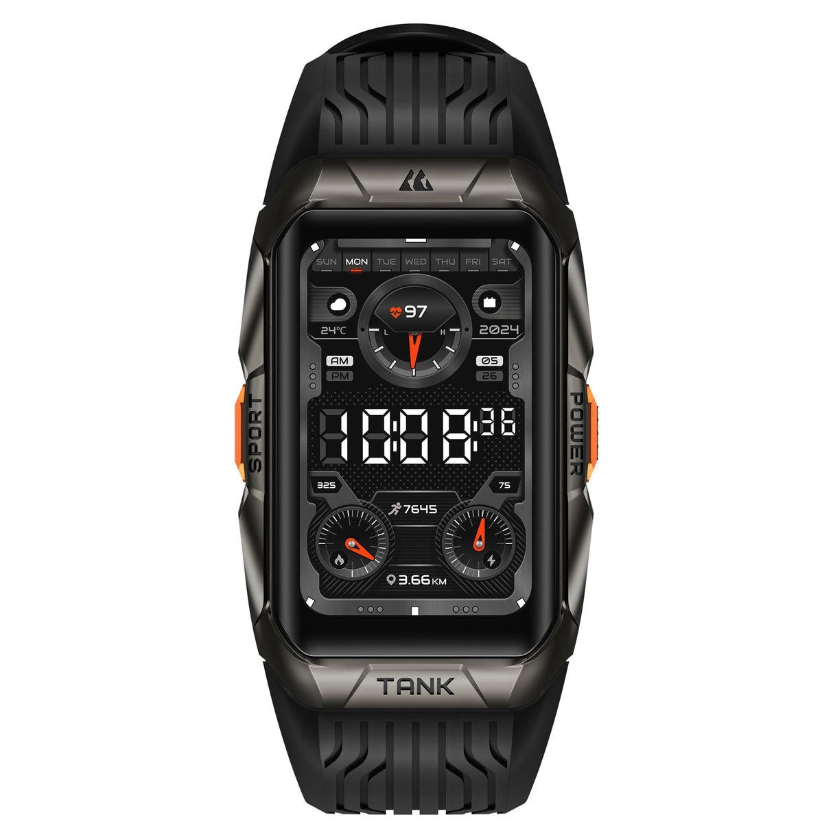 Rugged Sports Smartwatch Military-Grade AMOLED Display - Product detail 6
