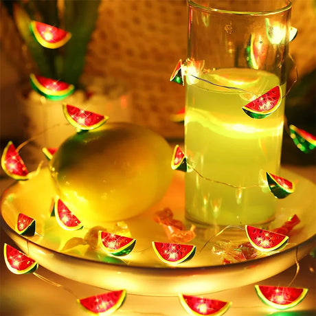 Summer String Lights  Watermelon LED Party Decor - Product detail 5