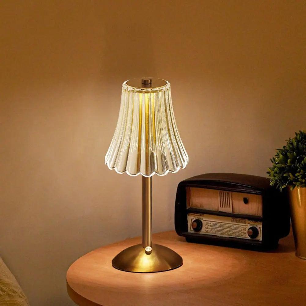 Crystal Table Lamp Touch Control LED Lighting - Product detail 6