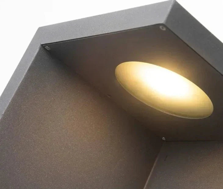 Modern Outdoor Wall Light Aluminum LED Waterproof Sconce - Product detail 11