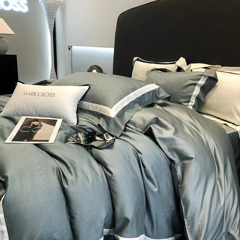 Egyptian Cotton Bedding Set  Luxury Hotel Collection - Detailed view