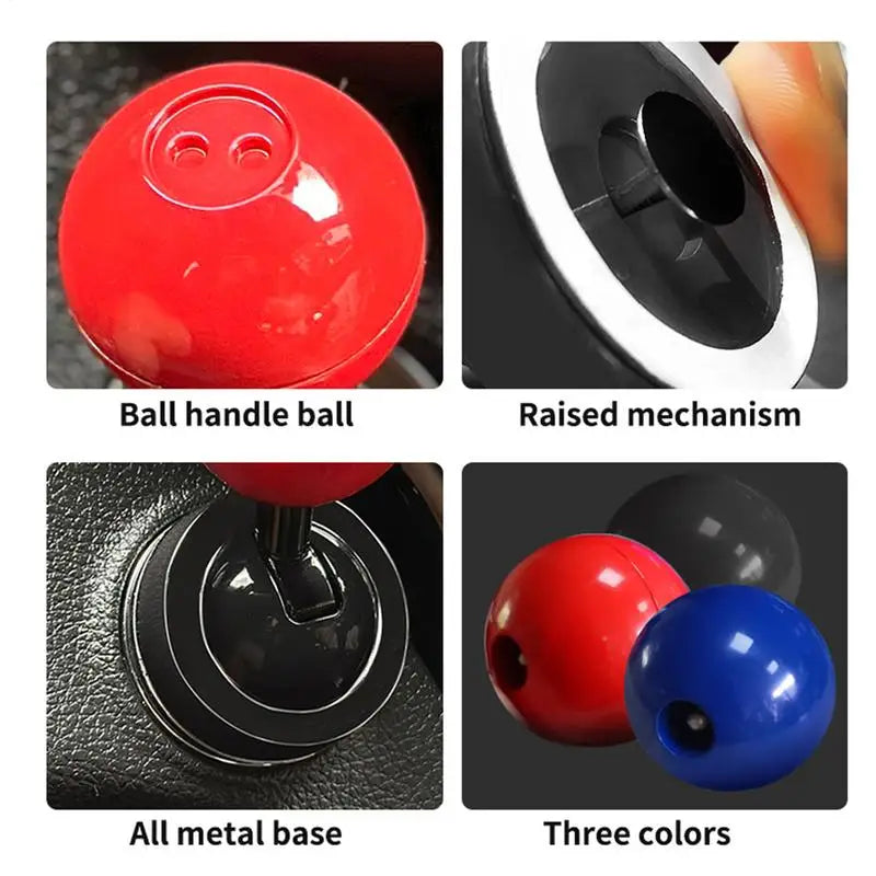 Car Start Button Joystick Billiard Ball Design Push Start Cover - Product example