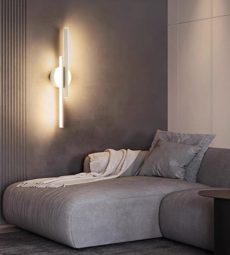 Modern LED Wall Sconce Dual Bar Linear Design - Product detail 6