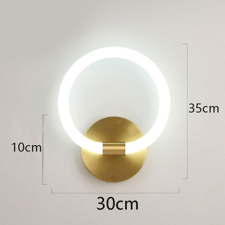 Modern Wall Sconce  Brushed Gold Globe Light - Product detail 19
