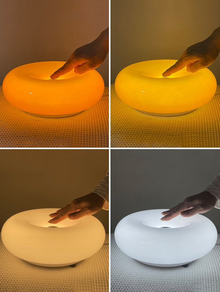 Modern Wall Sconce Orange Glass Dome Shade - Product detail 7