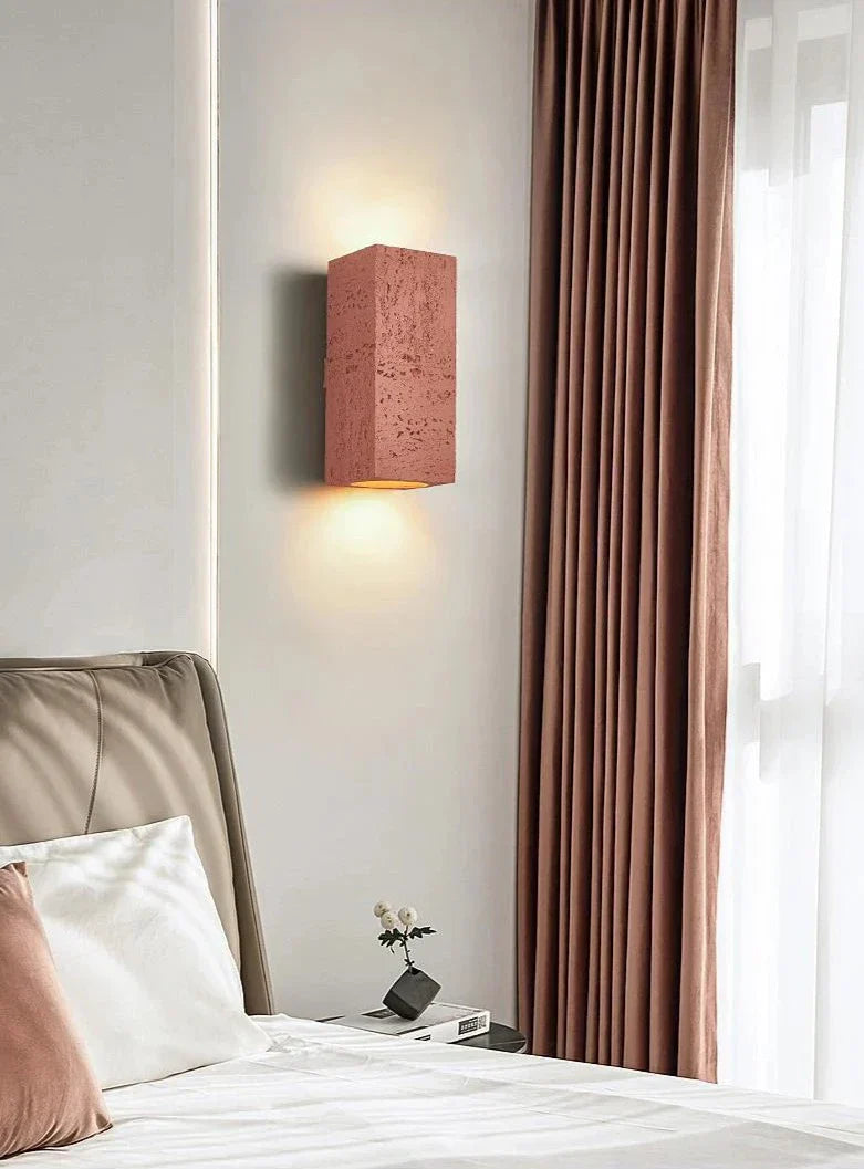 Modern Cement Wall Light Textured Concrete Sconce - Product detail 8