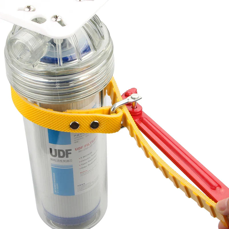 Professional Strap Wrench Adjustable Oil Filter Pipe Tool - Product detail 7