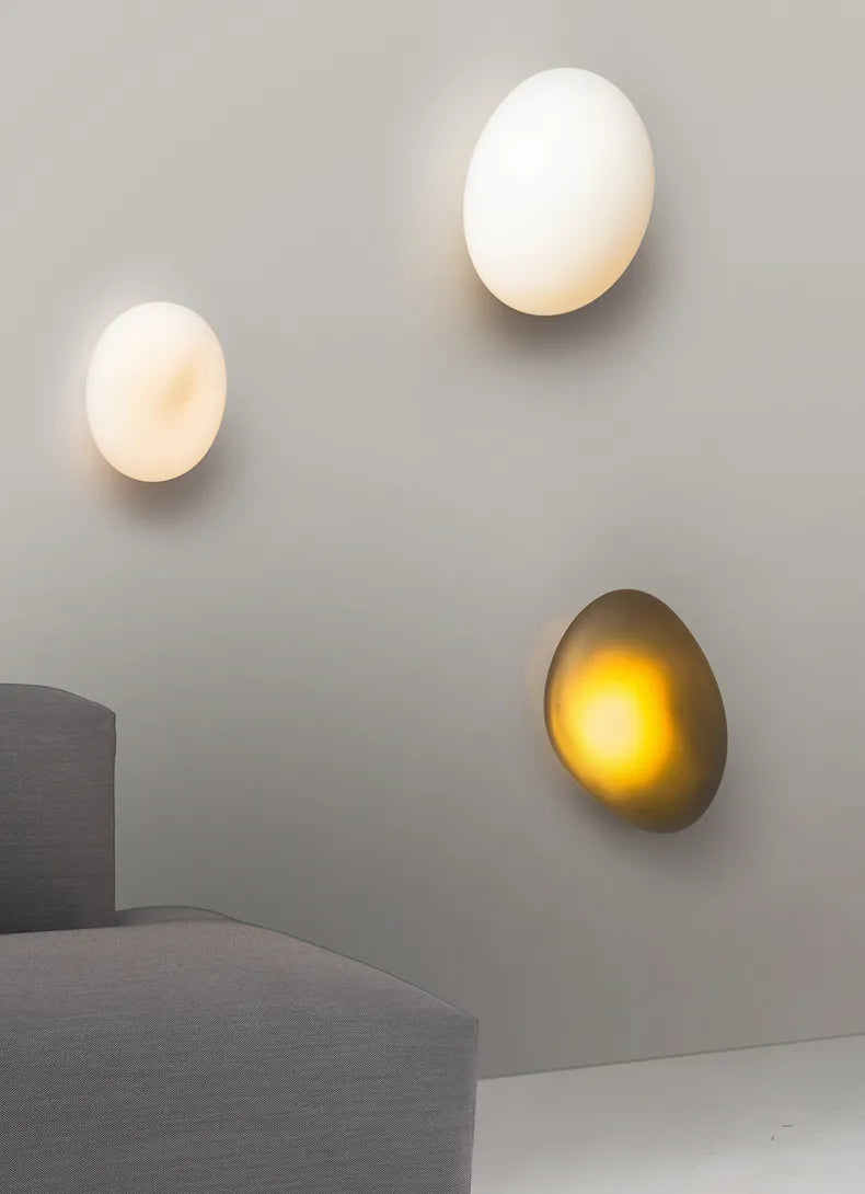 Modern Glass Wall Lamp Artistic Colored Acrylic Design - Product detail 7