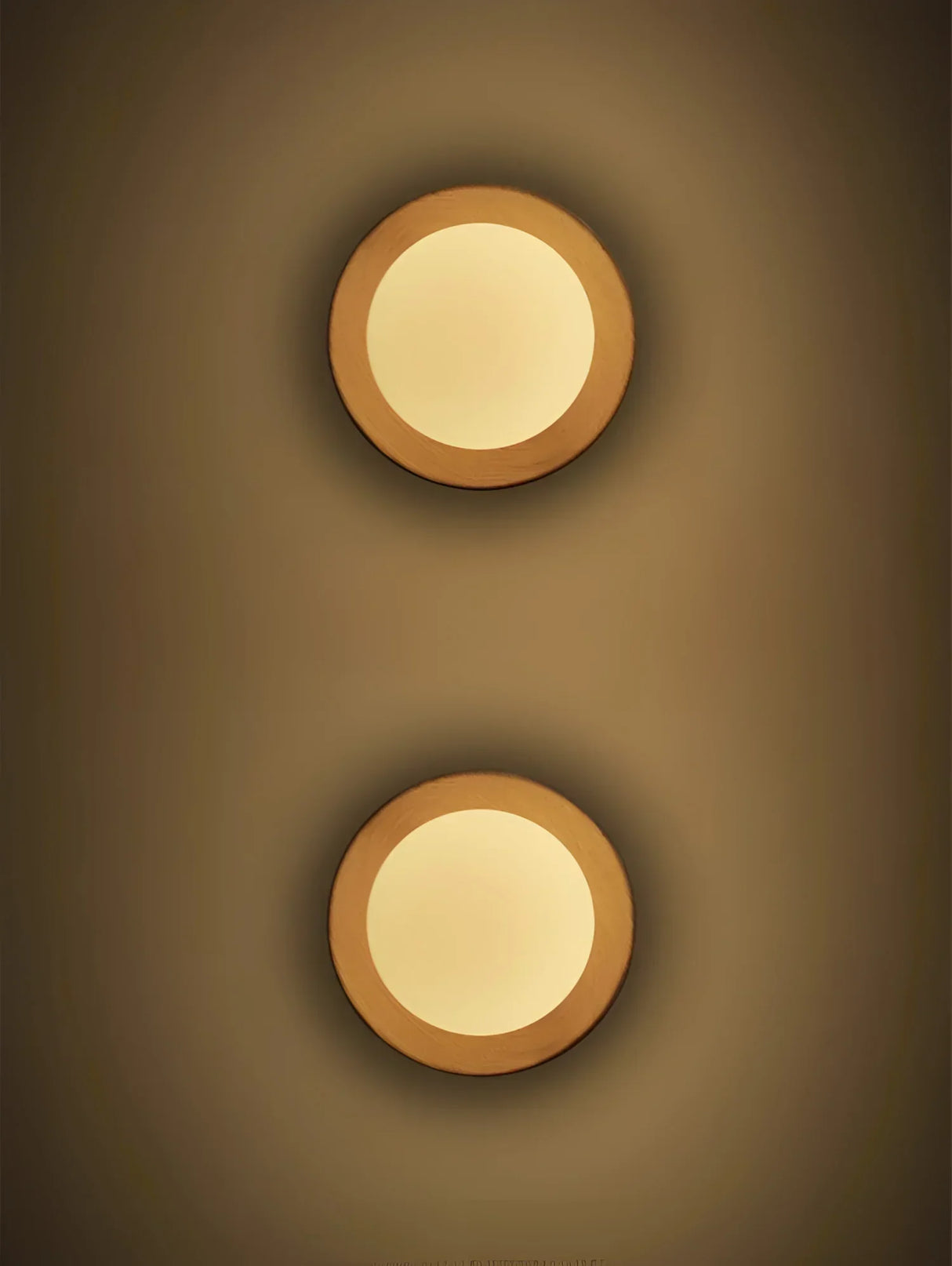 Modern Wall Light Walnut Wood Base with Glass Globe - Product detail 11