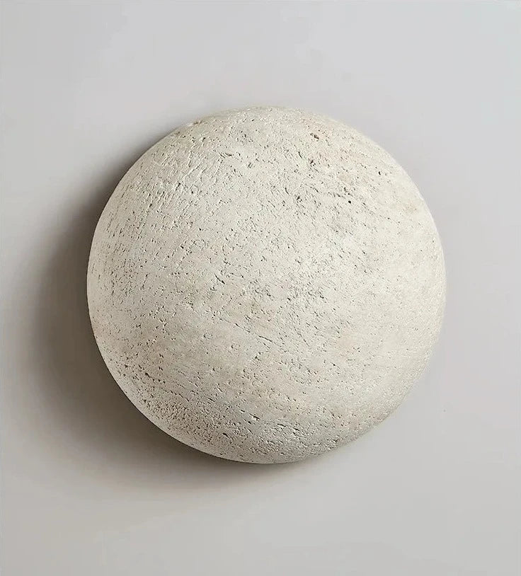 Minimalist Outdoor Wall Light Natural Stone LED Sconce - Product detail 8