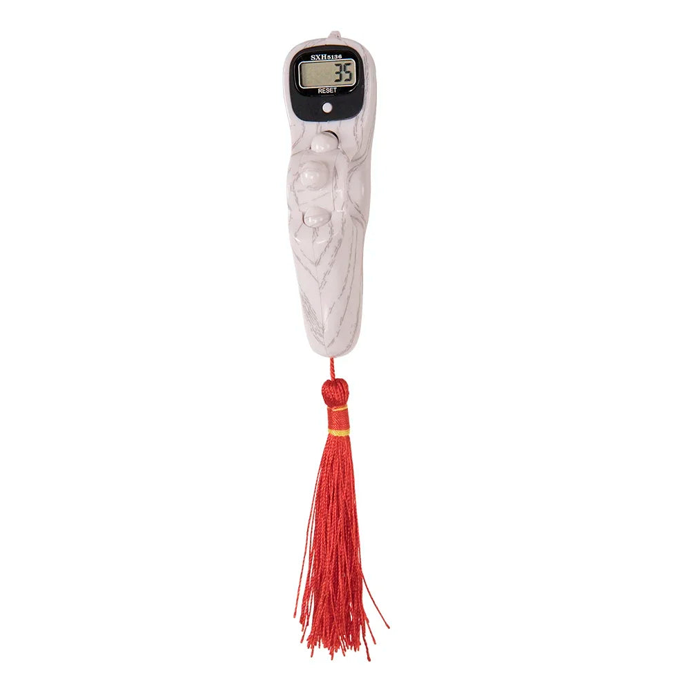 Digital Prayer Counter Wood Grain Design with Tassel - Product detail 14