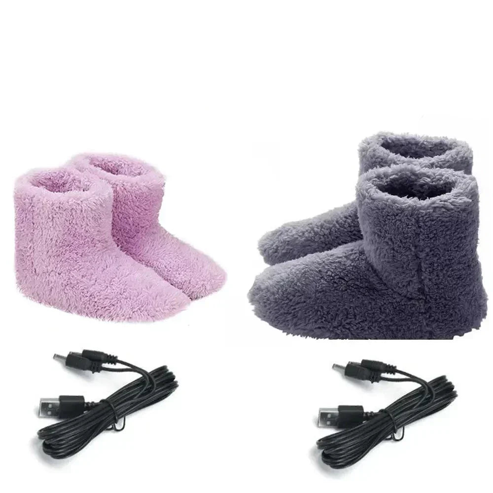 Heated Indoor Slippers  USB Powered Plush Comfort - Product detail 4