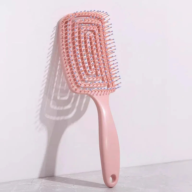 Professional Hair Detangling Brush Vented Design For Quick Drying - Product detail 6